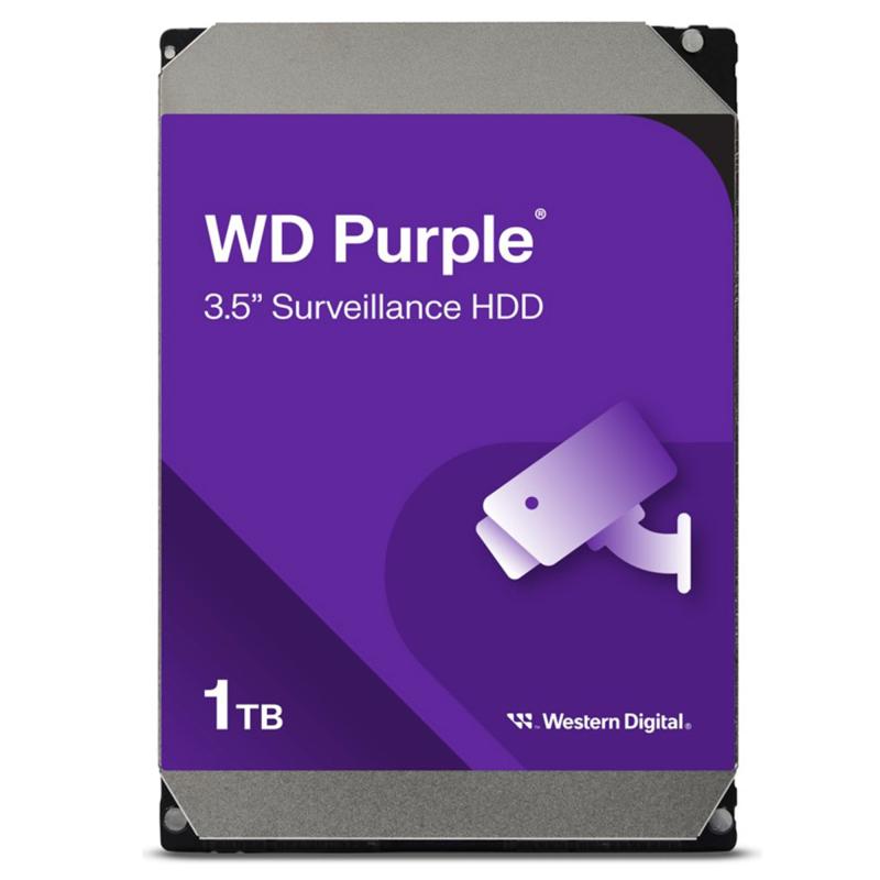 Western Digital ウエスタンデジタル WD Purple Pro 監視用HDD ハードディスク CMR 3.5inch SATA 7200rpm キャッシュ256MB AllFrame AI 64台カメラ対応 5年 エコパッケージ 【国内正規】
