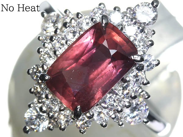 乐天商城 - 《Sapphire》マダガスカル産 上質非加熱サファイア 大粒2.57ct 上質ダイヤモンド 総計0.8ct Pt900 超高級リング 12.5号 ダイヤ リング 指輪 産地特定 宝石鑑別書付