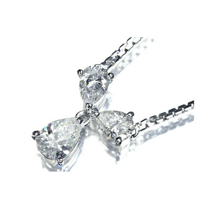 Rakuten - 《Diamond》リュクスな輝き!! 上質ダイヤモンド 総計1.00ct Pt850 超高級ネックレス 41.3cm ダイヤ ジュエリー ネックレス