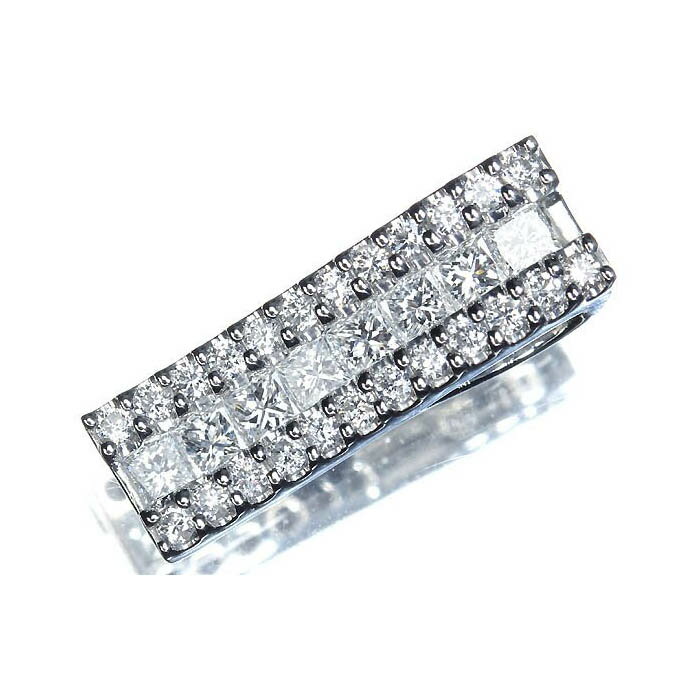 Rakuten - 《Diamond》 豪華絢爛! 上質ダイヤモンド 総計0.63ct! Pt900 高級ペンダントヘッド ネックレス ダイヤ ジュエリー