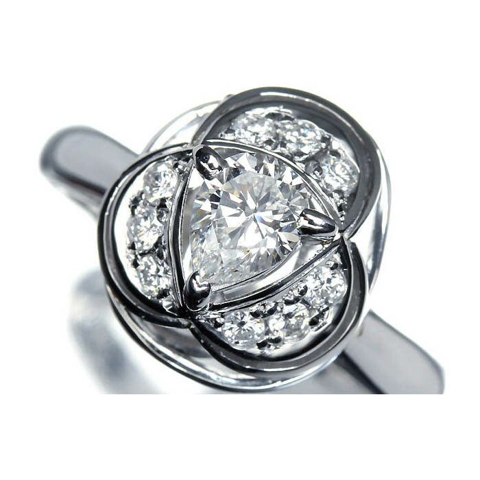 乐天商城 - 《Diamond》上質ダイヤモンド 0.35ct 上質脇石ダイヤモンド 0.14ct Pt900 超高級リング 12号 ダイヤ リング 指輪