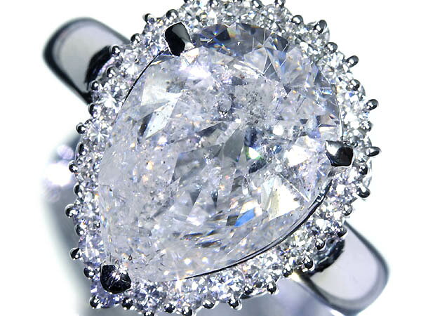 ��Diamond�հ���Ū¸�ߴ�!! ŷ����������� Ķ����5.106ct ������Х����� ����0.56ct Pt900 Ķ����� 16�� ���� ��� ��...