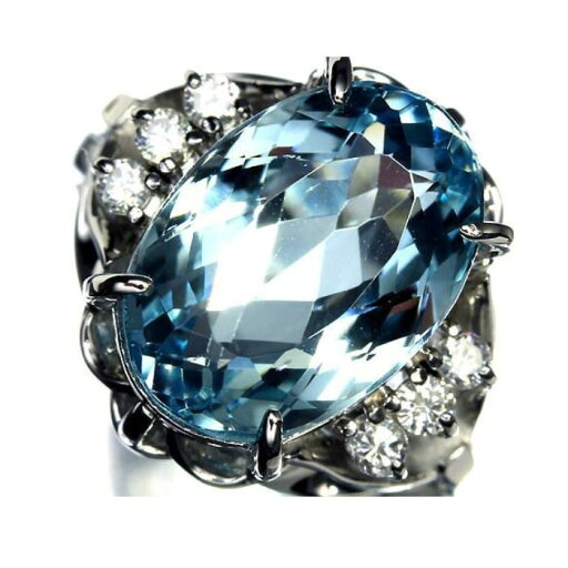 ≪Aquamarine≫ 溢れる輝き! アクアマリン 大粒4.73ct ダイヤモンド Pt900 高級リング ダイヤ 6号リング 指輪 ≪Aquamarine≫ 溢れる輝き! アクアマリン 大粒4.73ct ダイヤモンド Pt900 高級リング ダイヤ 6号リング 指輪
