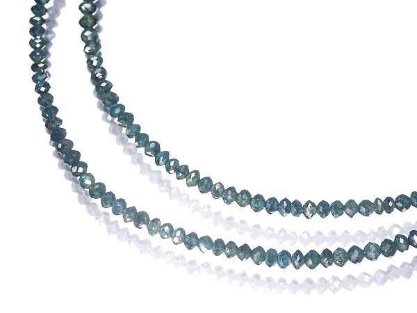 《Diamond》天然ブルーダイヤモンド 総計16.7ct!! K18WG 高級ネックレス ダイヤ ブルーダイヤ ホワイトゴールド 18金