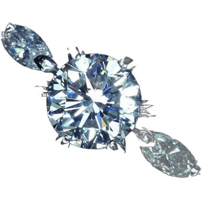 Rakuten - 《Diamond》 VS-2 Eカラー ダイヤモンド 特大1.01ct!! 脇石ダイヤ Pt900 超高級リング 12.5号リング 指輪 ソーティング付