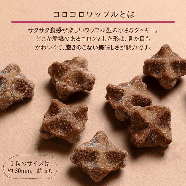 R.L chocolatのR.L エール・エル ショコラ コロコロ ワッフル キューブ ショコラ ワッフルクッキー 焼き菓子 スイーツ 個包装 常温 ギフト プチギフト 手土産 お礼 お返し 誕生日 プレゼント 内祝い 出産内祝い 結婚内祝い お祝い お取り寄せ 人気 おしゃれ 贈り物｜アングル2