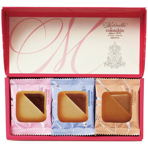 【送料無料・包装無料・のし無料】銀座コロンバン東京 メルヴェイユ(チョコサンドクッキー)15枚入(A5)