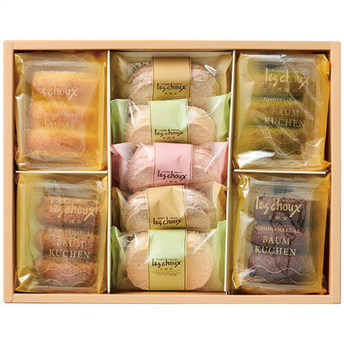 【お歳暮・送料無料】西鎌倉レ・シュー ダックワーズ&バウムクーヘン(A4)