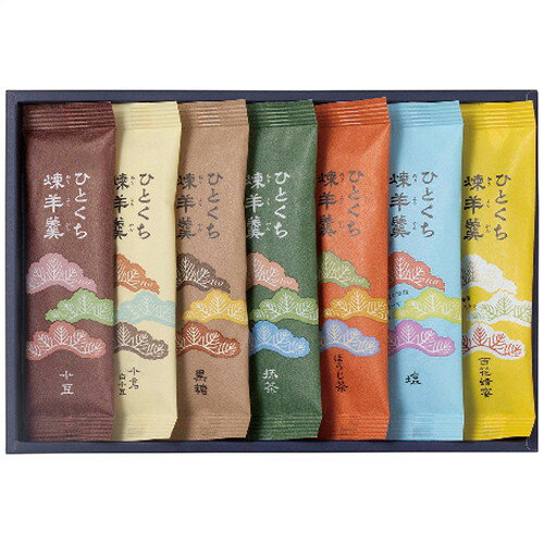 【お歳暮・送料無料】榮太樓總本鋪 ひとくち煉羊羹7個入 RY1(B5)