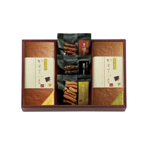 【お歳暮・送料無料】和菓匠菴 「ほまれ」和三盆糖入かすてぃら御詰合せ NHMR-BE3 御歳暮(4)