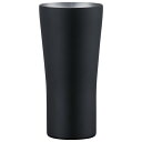 【ギフト包装・のし紙無料】ピーコック ビアタンブラー420ml ブラック ATD-42B(A5)