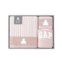 【送料無料・包装無料・のし無料】ベビーGAP ストライプベア ピンク 54-5019300(A4)