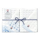 【送料無料・包装無料・のし無料】今治 蒼海 ウォッシュタオル2P J-4310(B4)