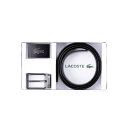 【送料無料・包装無料・のし無料】LACOSTE ベルト ブラック/ネイビー LB87310(A5)