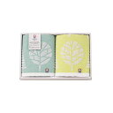 【ギフト包装・のし紙無料】北欧ツリー 今治産フェイスタオル2P HT-BOFF(A4)