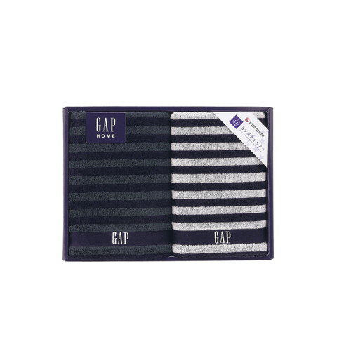 【送料無料・包装無料・のし無料】GAP HOME フェイスタオル2P 54-3049250(B4)