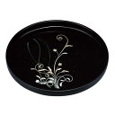 【ギフト包装・のし紙無料】MAKOTOjapan 花みさき 10.0丸盆 0774013(A3)