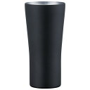【ギフト包装・のし紙無料】ピーコック ビアタンブラー420ml ブラック ATD-42B(A5)