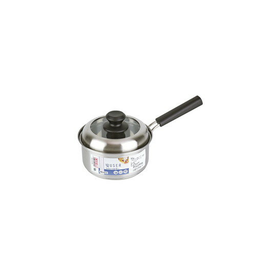 【送料無料・包装無料・のし無料】ローザー IH対応片手鍋16cm(ガラス窓付蓋) RB-2314(A4)