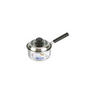 【ギフト包装・のし紙無料】ローザー IH対応片手鍋16cm(ガラス窓付蓋) RB-2314(A4)