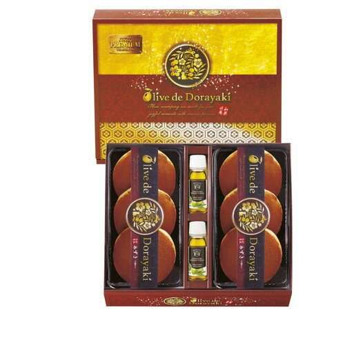 【送料無料・包装無料・のし無料】和菓匠菴 「オリーブ de どら焼き」Premium NODE-AH53(B5)