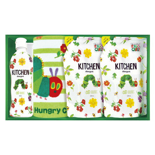 【ギフト包装・のし紙無料】はらぺこあおむし キッチン洗剤セット H-15AZ(A4)