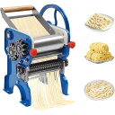 製麺機 麺機 ラーメン製麺機 電動 自宅でDIY麺類 手作り2mm/4mm240型 うどん ステンレス鋼麺メーカー ラーメン作り器 Blue