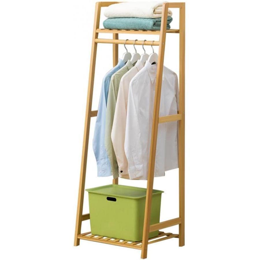 ハンガーラック ,コートラック,洋服掛け,木製 パイプハンガー ワードローブ クローゼット 頑丈 幅50cm/80cm 大容量 洋服ラック 洋服掛け 服 収納 ...