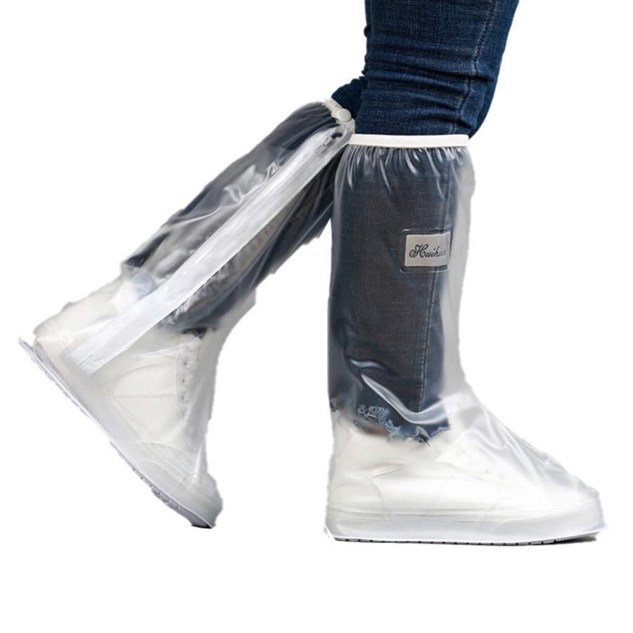シューズカバー 防水 靴 レイン カバー 雨 雪 泥避 靴保護 レインブーツ 梅雨対策 通勤通学 自転車 バ..