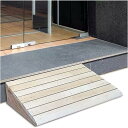 木製敷居スロープ 70X48X16 CM 戸口用ライズ 滑り止め 耐久性 玄関スロープ ホーム/ガーデンステップ/物置ドア用 車椅子 歩行者 トランジションスロ...