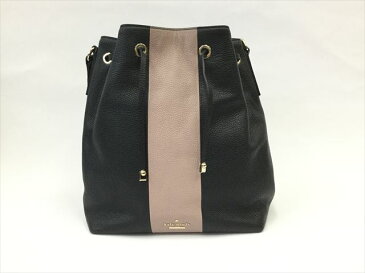 〇〇【中古】ケイトスペード　Kate spade　ストライプバイカラークロスボディ　ショルダーバッグ