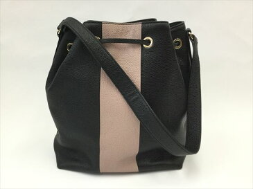 〇〇【中古】ケイトスペード　Kate spade　ストライプバイカラークロスボディ　ショルダーバッグ