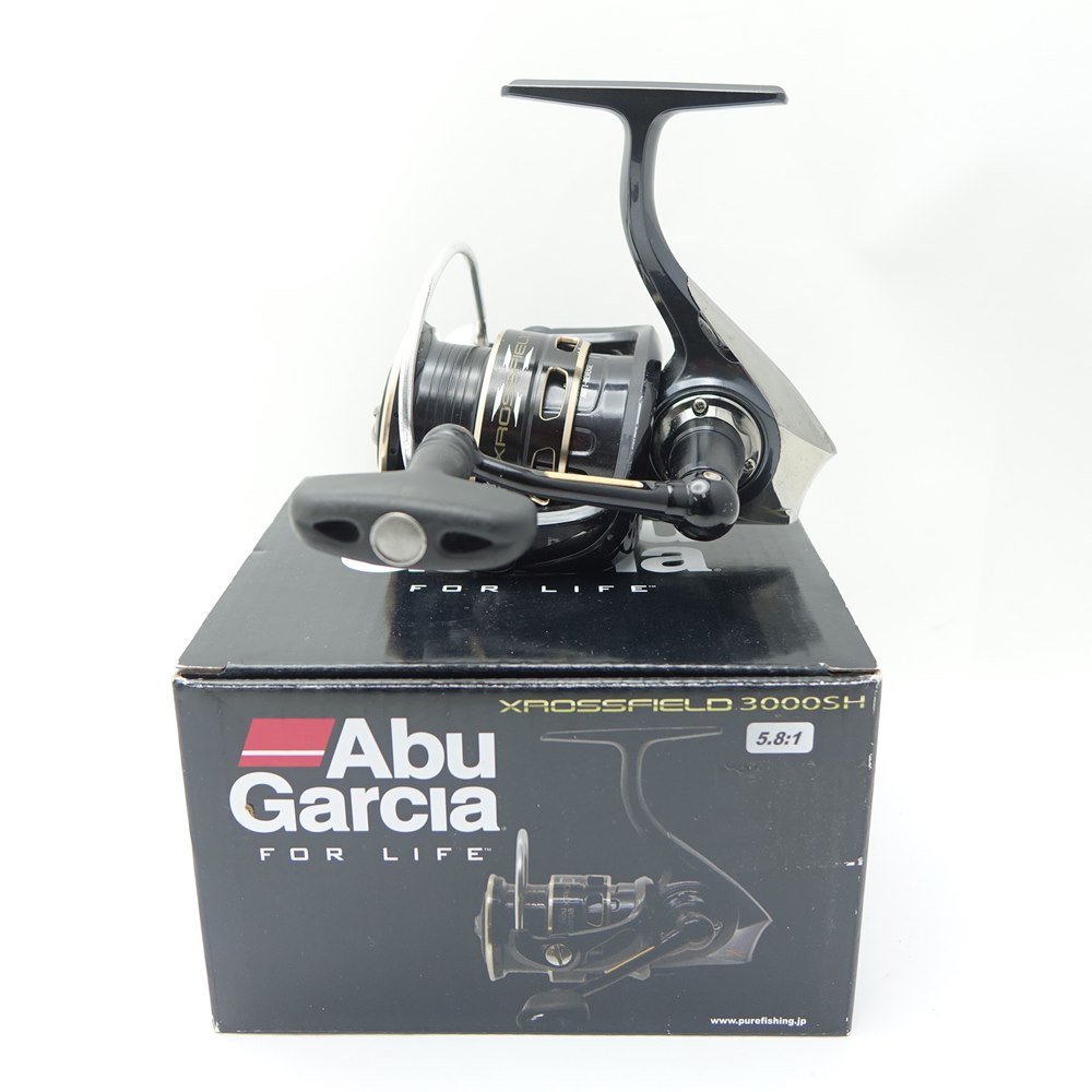 ◆◆【中古】Abu Garcia アブガルシア スピニングリール　XROSSFIELD 3000SH 一部地域を除き送料無料 Bランク