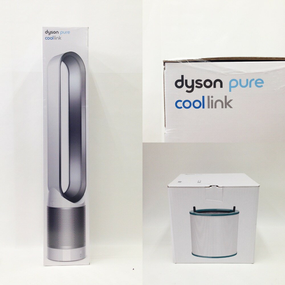 〇〇【中古】Dyson ダイソン 冷風扇 Pure Cool Link フィルターセット TP03 ホワイト x シルバー 未開封品 Nランク