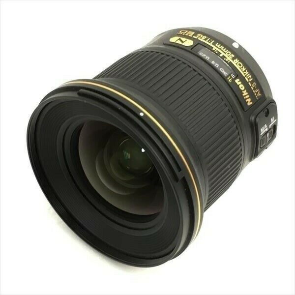 ☆☆【中古】Nikon ニコン AF-S NIKKOR 20mm F/1.8G ED レンズ 超広角単焦点 Aランク