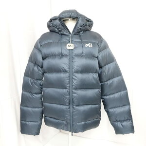 ◆◆【中古】MILLET ミレ K　DRY　ダウンジャケット XLサイズ ネイビー Bランク