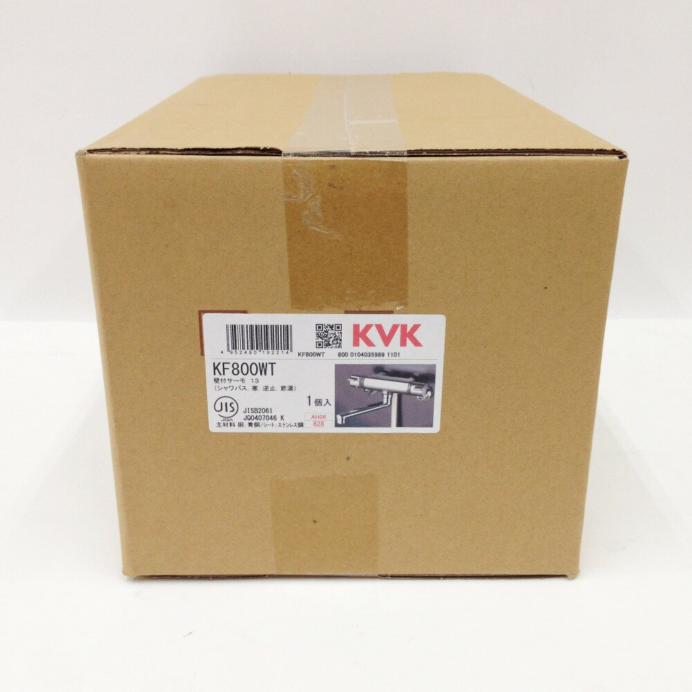 〇〇【中古】KVK サーモスタット式シャワー混合水栓 寒冷地用 KF800WT 未開封品 Nランク
