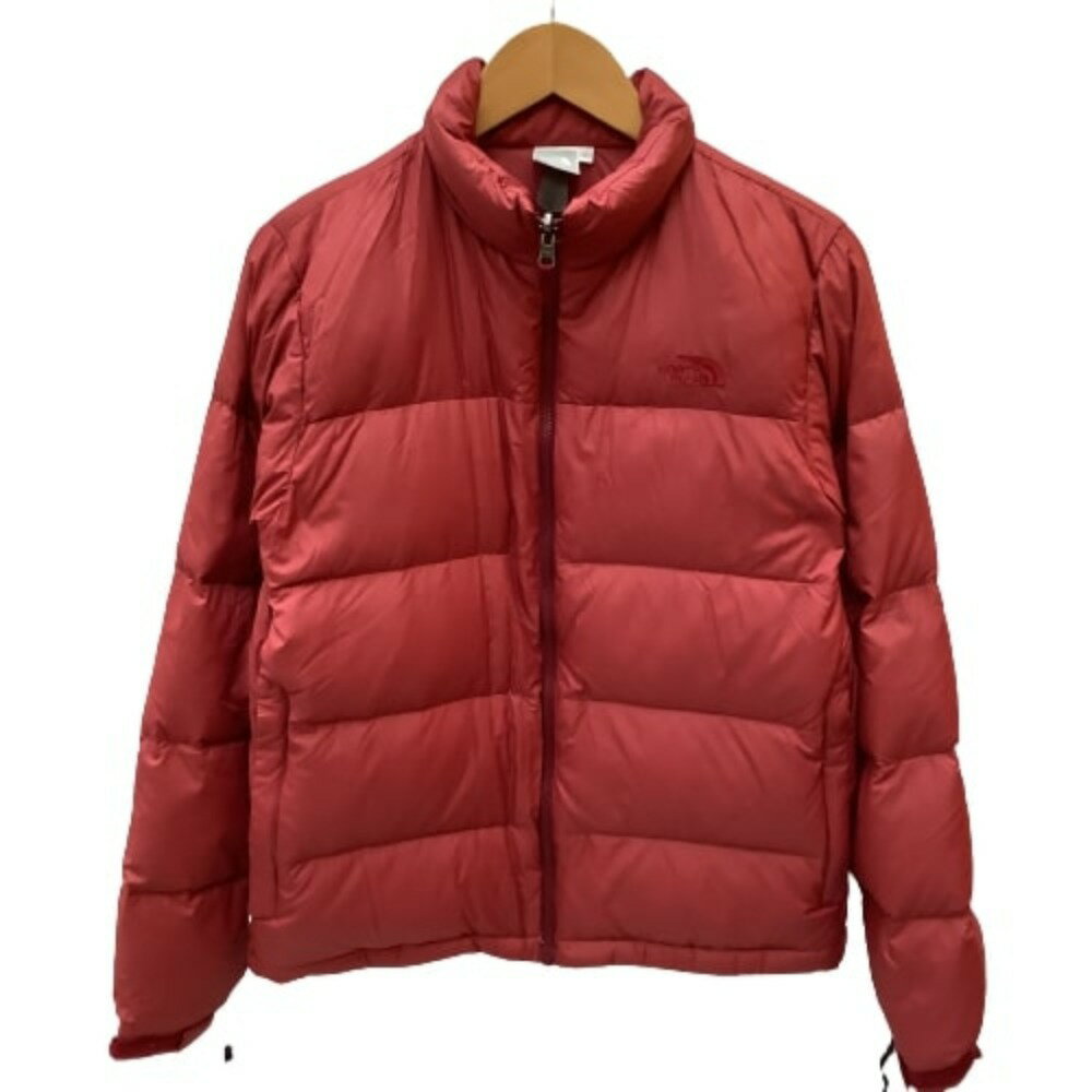 ♪♪【中古】THE NORTH FACE ザノースフェイス レディース 3wayジャケット SIZE XL NPW61740 レッド Bランク