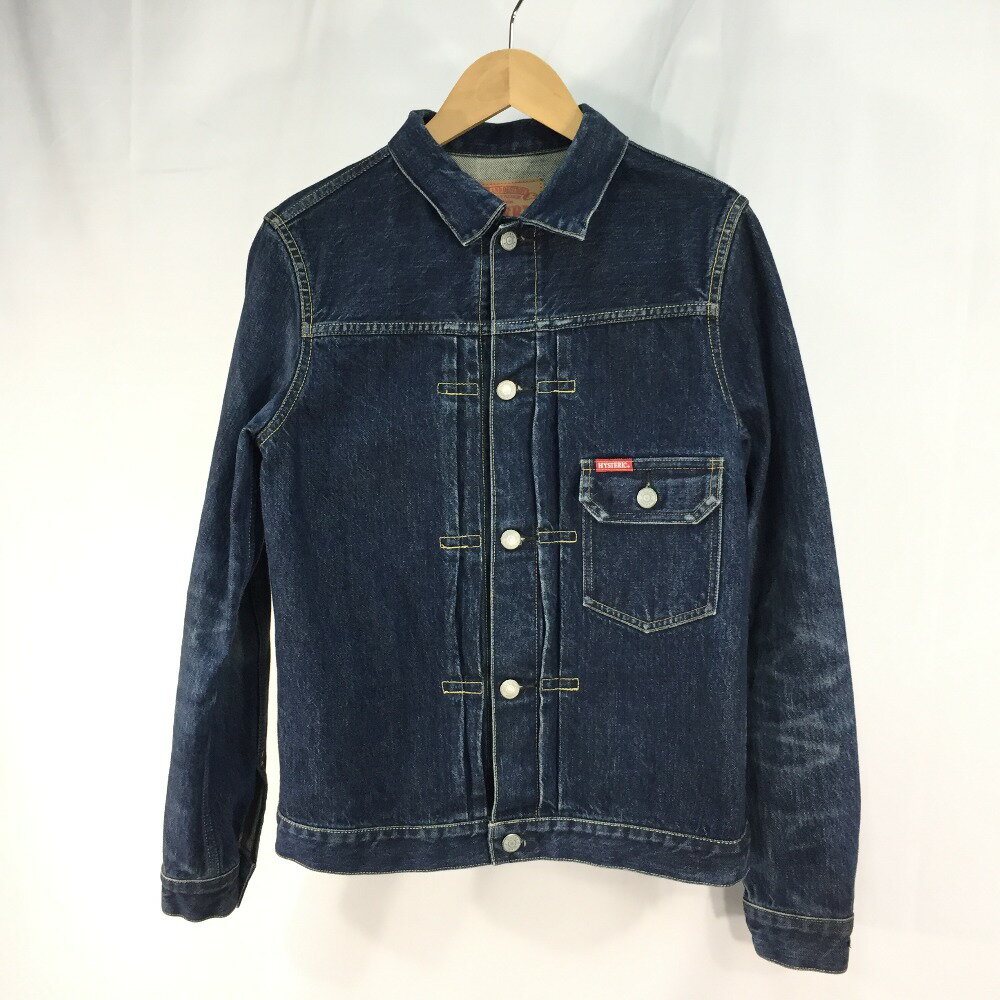 ▼▼【中古】Hysteric Glamour ヒステリックグラマ デニムジャケット SIZE S 0251AB14 Bランク