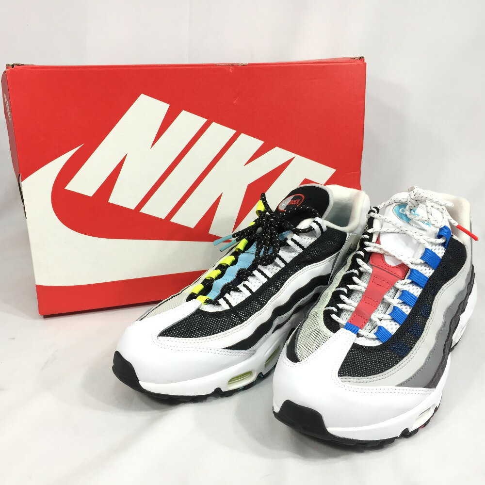 ▼▼【中古】NIKE ナイキ スニーカー エアマックス 95 QS 27.5cm CJ0589-001 ホワイト Aランク