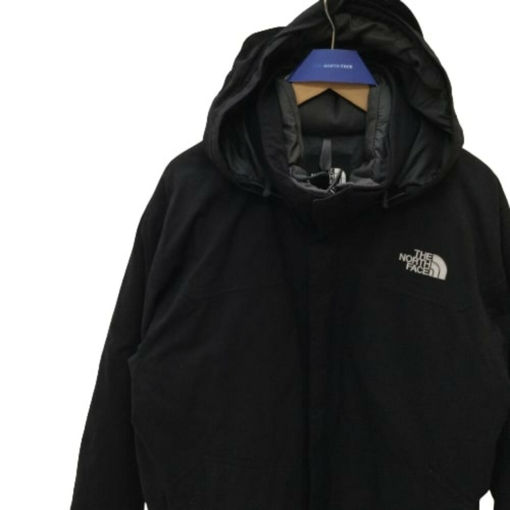 ♪♪【中古】THE NORTH FACE ザノースフェイス メンズ ブルゾン ダウンジャケット 3WAY SIZE L ND01562 ブラック Cランク