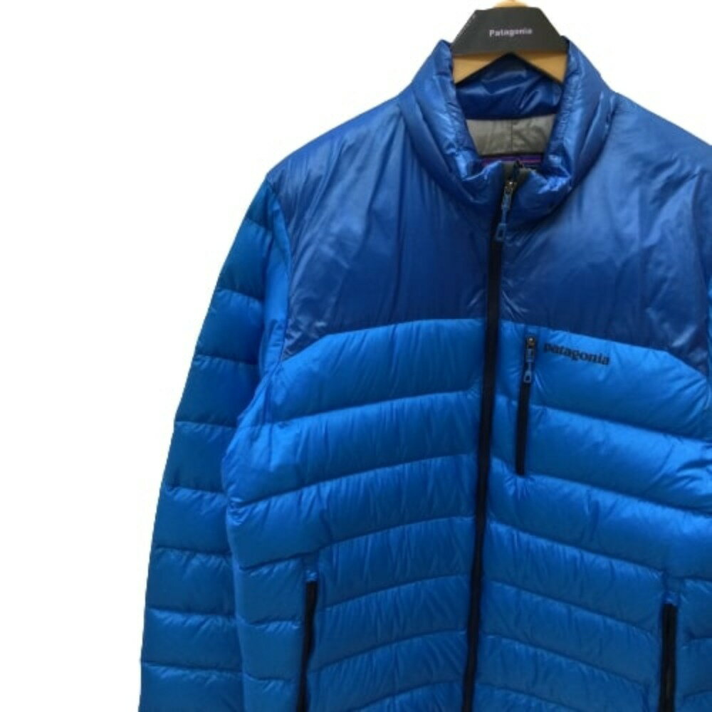 ♪♪【中古】Patagonia パタゴニア メンズ ダウンジャケット SIZE L RN51884 STY84585FA14 ブルー Bランク