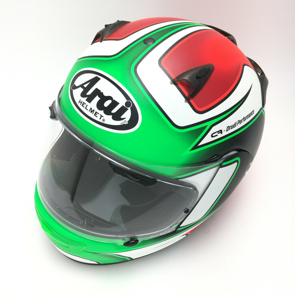 ☆☆【中古】Arai アライ QUANTUM-J クアンタムJ ジュリアーノ 61-62 フルフェイス ヘルメット Bランク