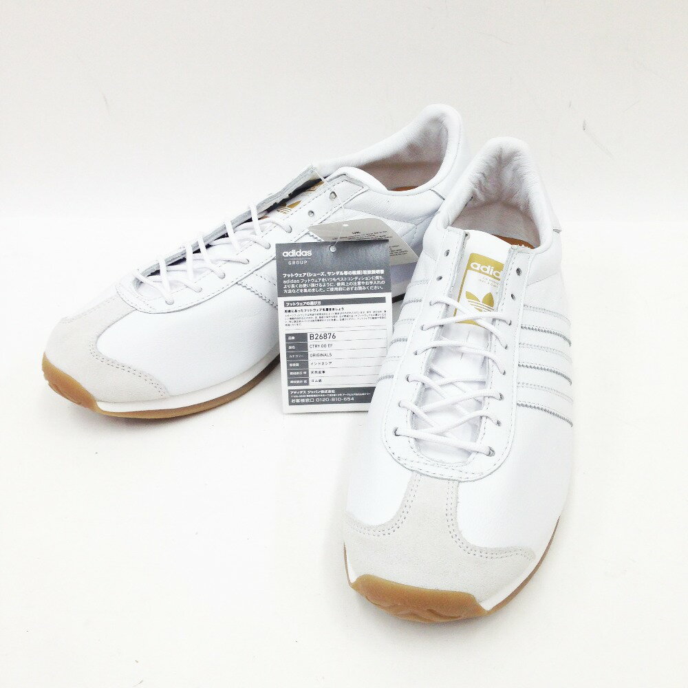 〇〇【中古】adidas アディダス adidas CTRY Originals for EDIFICE 28.5cm スニーカー B26876 ホワイト 未使用品 Aランク