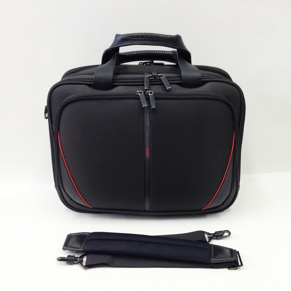 〇〇【中古】McLaren x Samsonite Black Label ブリーフケース ブラック Cランク