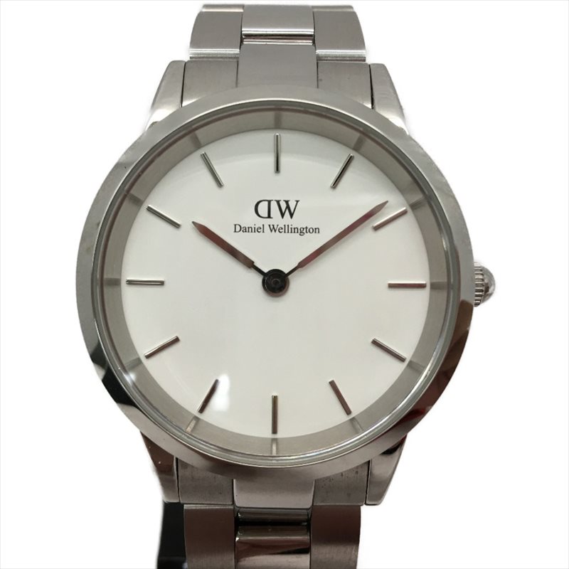 ▼▼【中古】Daniel Wellington ダニエル・ウェリントン メンズ腕時計 クオーツ アイコニックリンク 36 DW00100207 Bランク