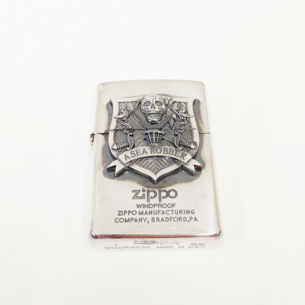 〇〇【中古】ZIPPO ジッポ ASEA ROBBER アジアの泥棒 スカル 現状渡し Aランク