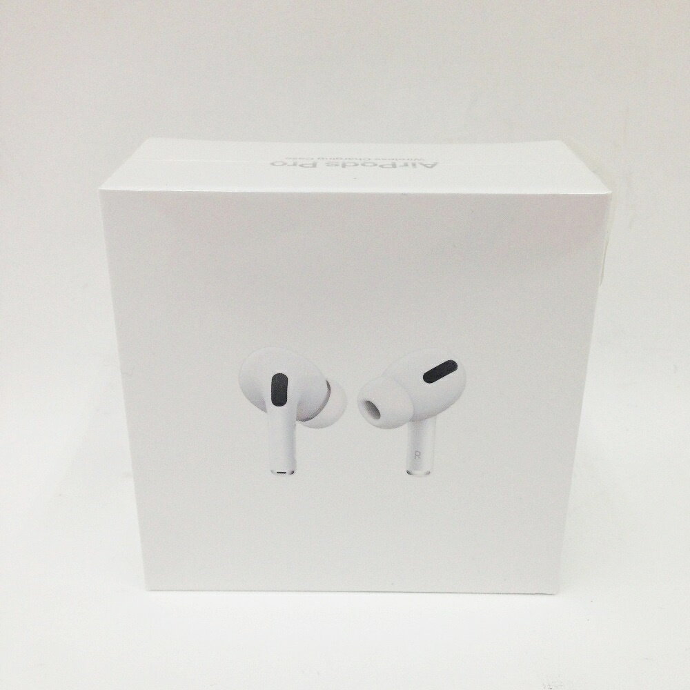 〇〇【中古】Apple アップル Air Pods Pro イヤホン ヘッドホン MWP22J / A2083 A2084 A2190 ホワイト 未開封品 Nランク