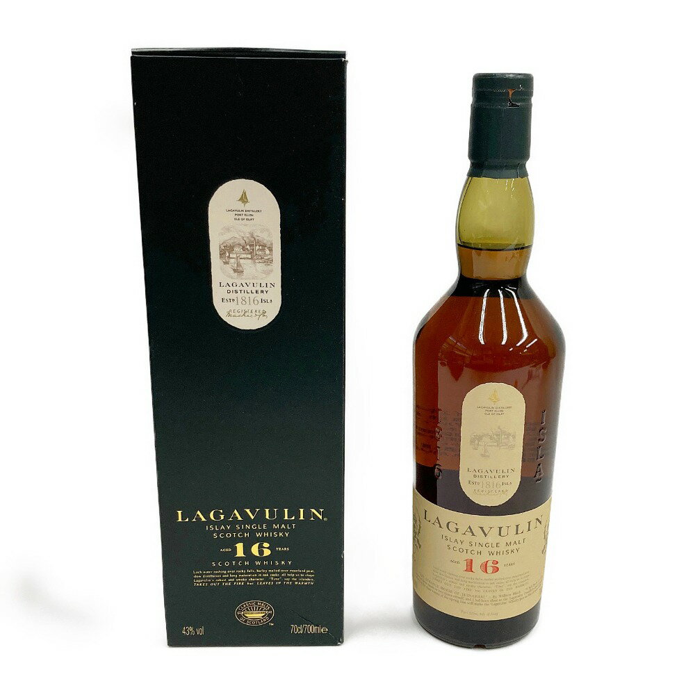 〇〇【中古】 ラガヴーリン Lagavulin 16年 43％ 700ml ウイスキー Nランク 未開栓