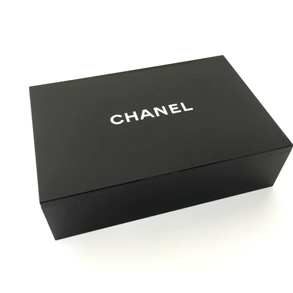 ☆☆【中古】CHANEL シャネル ノベルティ ミラー付き ジュエリーボックス ブラック コスメボックス Bランク